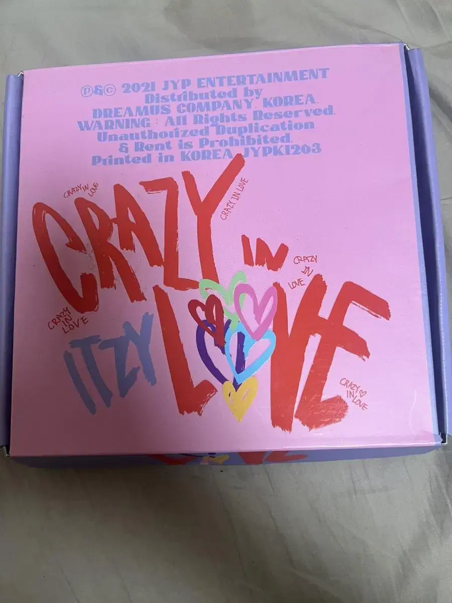 ITZY crazy in love 앨범 팝니다 있지 크레이지 인 러브